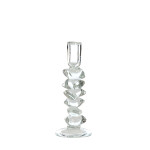 Подсвечник Light&Living cтеклянный фигурный высота 29 см 