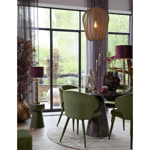 Обіднє крісло стілець Light&Living зеленого кольору висота 83 см