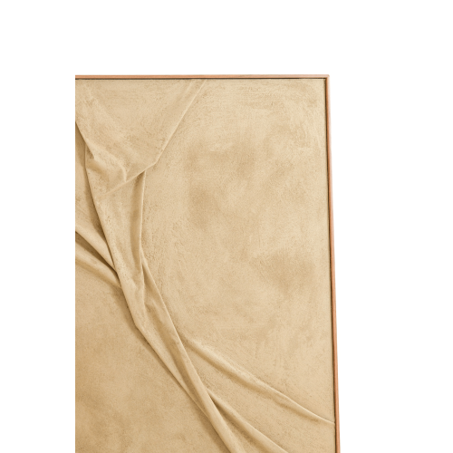 Панно настінне декоративне Light&Living текстильне пісочне 90×120 см