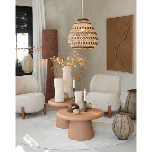 Панно настінне декоративне Light&Living текстильне терракотове 90×120 см