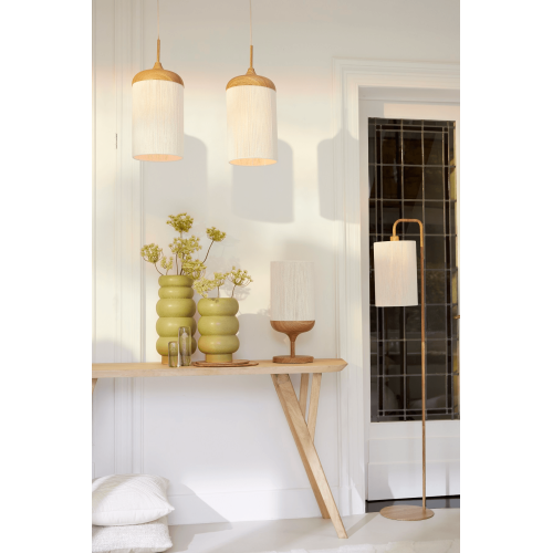 Прес-пап'є статуетка Light&Living скляна з медузою бежевого кольору висота 19 см