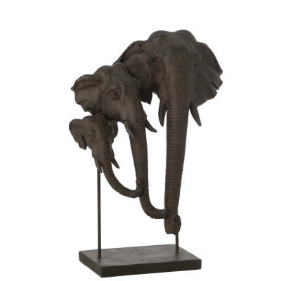 Статуетка слони J-LINE сім'я висота 44 см