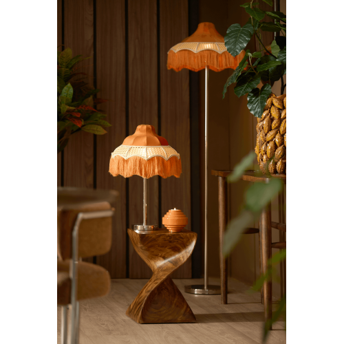 Столик кофейный фигурный Light&Living коричневый из массива дерева