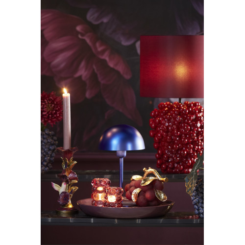 Статуэтка виноград Light&Living красная с золотом 24х17 см 